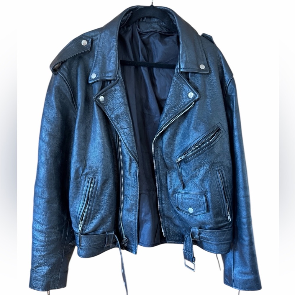 Leather‎ USA Biker jacket